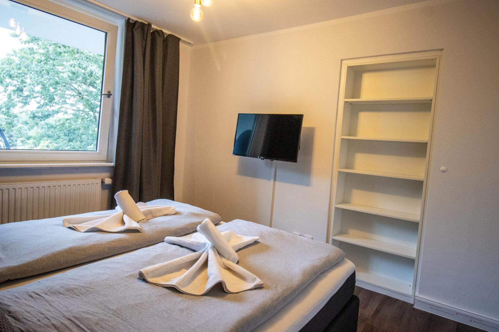 הנובר Messewohnung Fuer 5 Gaeste Mit Balkon Und Lift מראה חיצוני תמונה